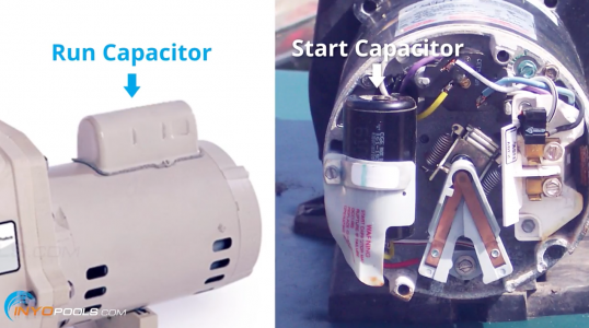 how to replace a pool pump motor capacitor