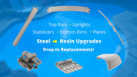 Upgrading Your Steel Above Ground Pool Parts to Resin