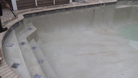 How To Drain and Clean A Swimming Pool - refilling pool