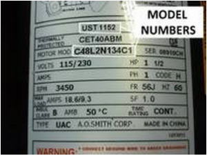 motor label