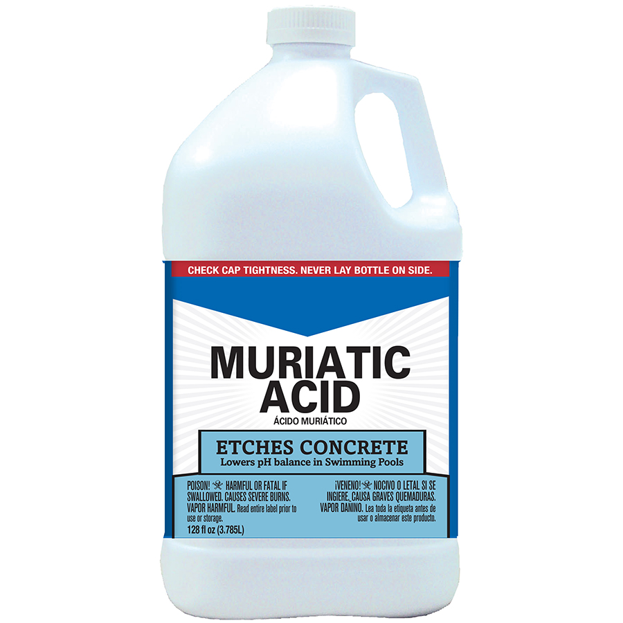 how much muriatic acid to lower ph in saltwater pool