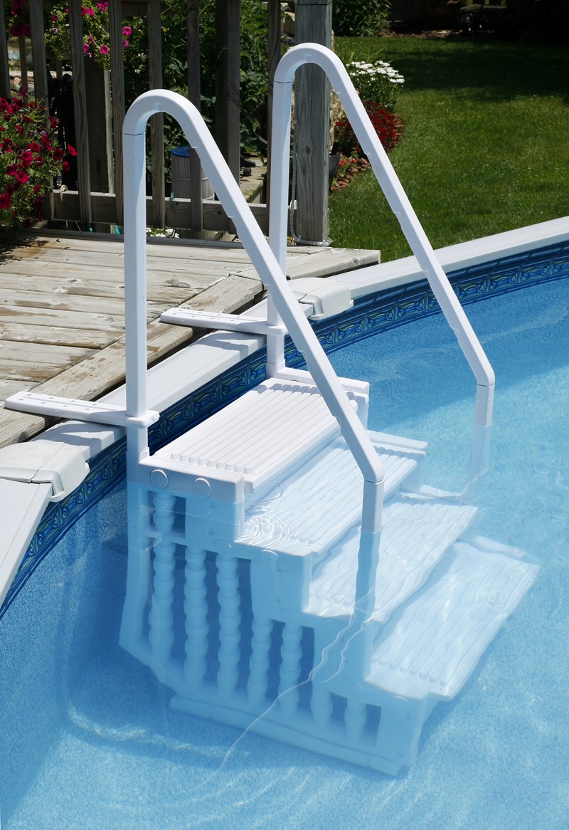 Replacement Deck Mount For Above Ground Drop-In Pool Step 