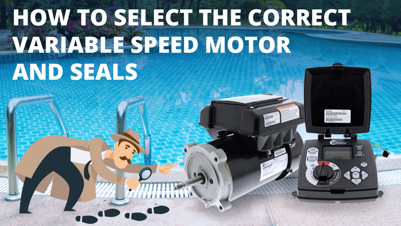 How to Select the Correct Variable Speed Pool Pump Motor and Seals
