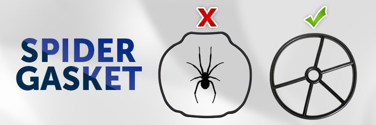 What is a spider gasket?