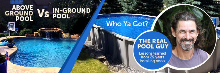 Above ground pool vs an inground pool