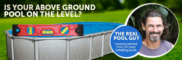 how to fix an unlevel inground pool