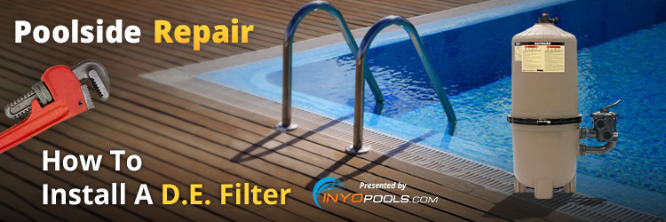 how to install a de pool filter