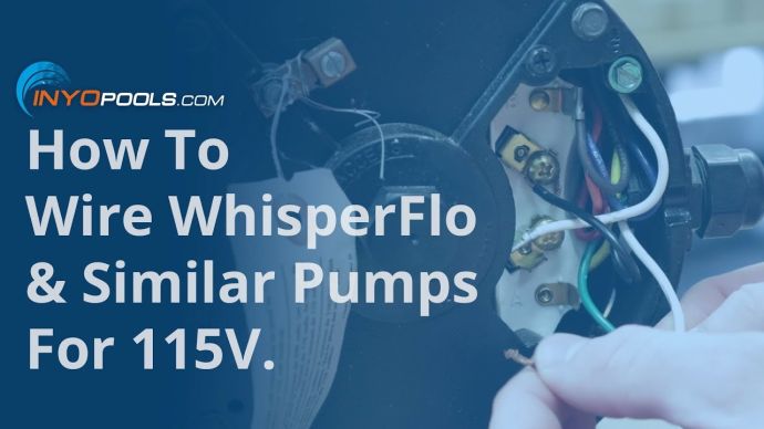 How To Wire WhisperFlo & Similar Pumps For 115V