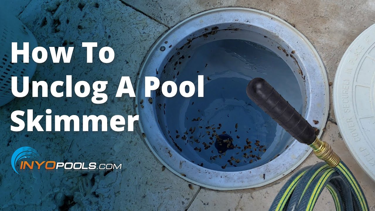 How to Unclog a Pool Plumbing Using A Drain Bladder