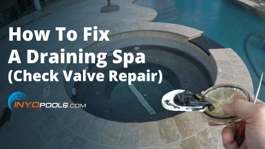 How To Fix A Draining Spa (Check Valve Repair)